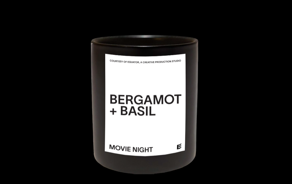 Bergamot + Basil Movie Night Candle