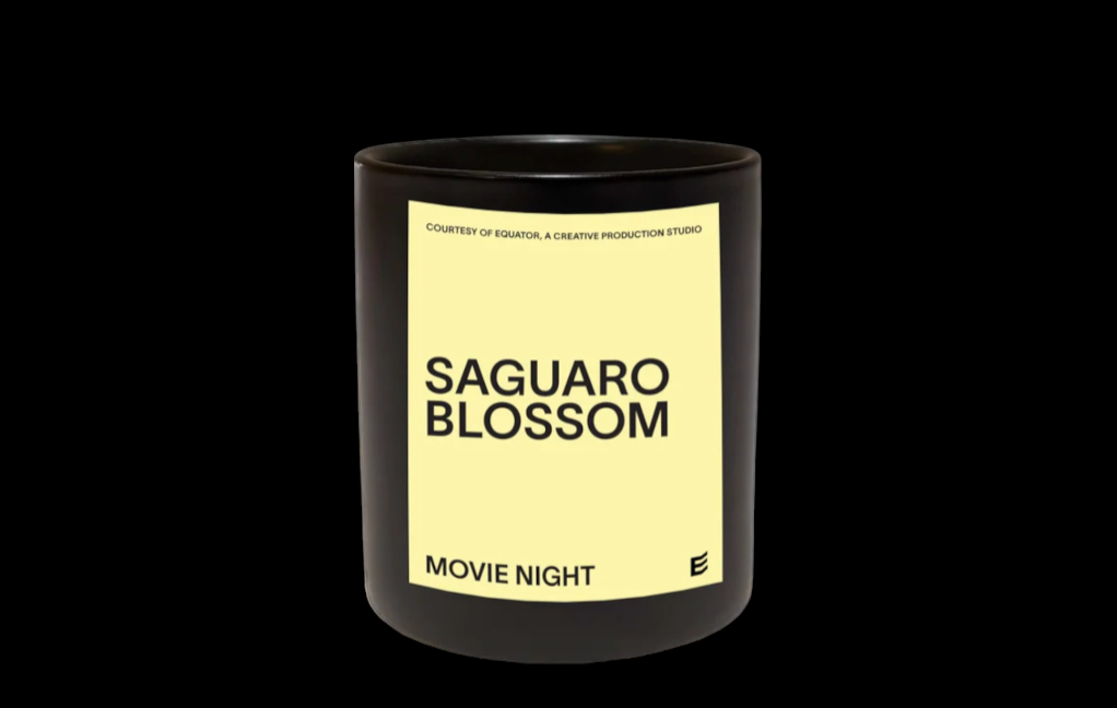 Saguaro Blossom Movie Night Candle